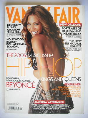 Vanity Fair magazine - Beyonce Knowles cover (November 2005)