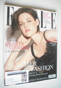 British Elle magazine - July 2010 - Kristen Stewart cover