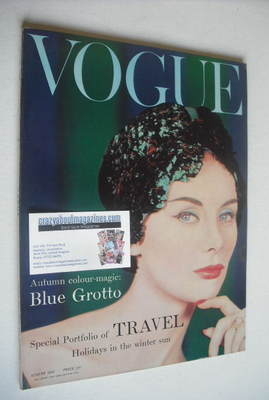 <!--1958-08-->British Vogue magazine - August 1958 (Vintage Issue)