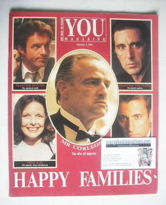 <!--1991-02-03-->You magazine - Happy Families cover (3 February 1991)