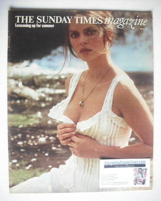 The Sunday Times magazine - Barbara Bach cover (5 May 1974)