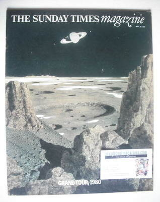 The Sunday Times magazine - Grand Tour 1980 cover (21 April 1974)