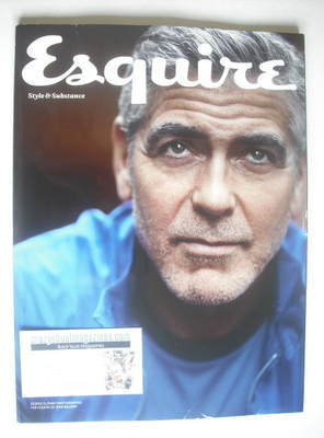 Esquire magazine - George Clooney cover (January 2014 - Subscriber's Issue)