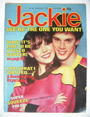 <!--1979-12-08-->Jackie magazine - 8 December 1979 (Issue 831)