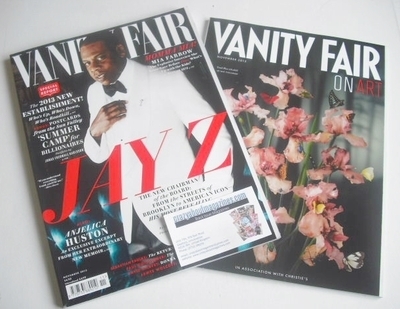 Vanity Fair magazine - Jay Z cover (November 2013)