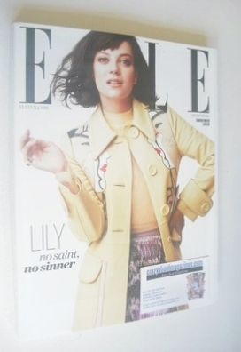 <!--2014-03-->British Elle magazine - March 2014 - Lily Allen cover (Subscr