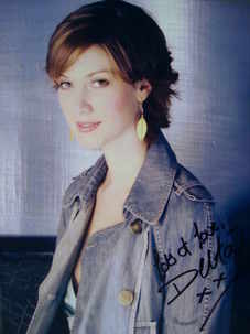 Delta Goodrem autograph