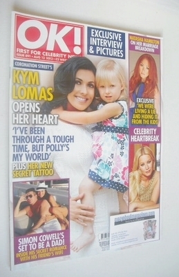 OK! magazine - Kym Lomas cover (13 August 2013 - Issue 891)