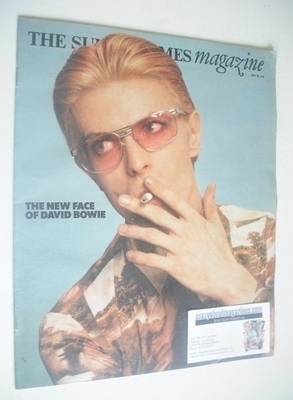 The Sunday Times magazine - David Bowie cover (20 July 1975)