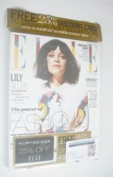 British Elle magazine - March 2014 - Lily Allen cover