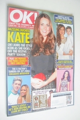 OK! magazine - Kate Middleton cover (10 December 2013 - Issue 908)