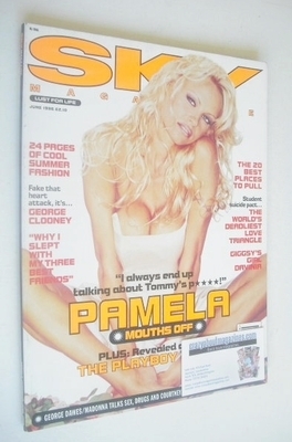 Sky magazine - Pamela Anderson cover (June 1996)