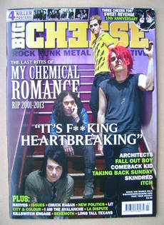<!--2014-03-->Big Cheese magazine - March 2014 - My Chemical Romance cover