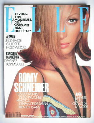 <!--1992-05-18-->French Elle magazine - 18 May 1992 - Christy Turlington co