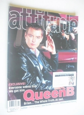 <!--2001-10-->Attitude magazine - Brian Dowling cover (October 2001)