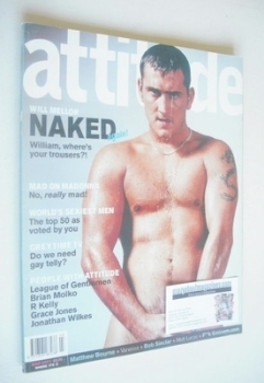 Attitude magazine - Will Mellor cover (March 2001)