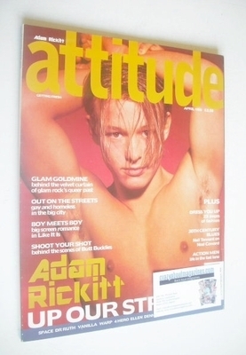 Attitude magazine - Adam Rickitt cover (April 1998)