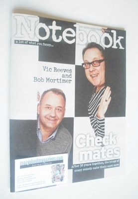 Notebook magazine - Vic Reeves and Bob Mortimer cover (19 January 2014)