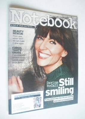Notebook magazine - Davina McCall cover (26 January 2014)