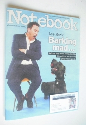 <!--2014-02-02-->Notebook magazine - Lee Mack cover (2 February 2014)