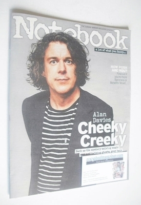 <!--2014-02-23-->Notebook magazine - Alan Davies cover (23 February 2014)