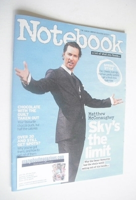 Notebook magazine - Matthew McConaughey cover (2 March 2014)