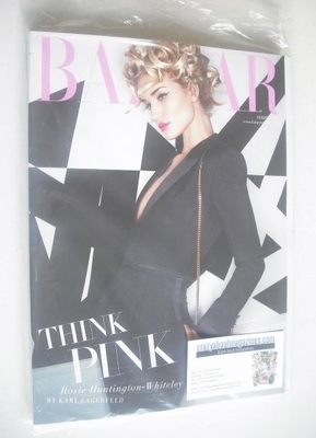 Harper's Bazaar magazine - March 2014 - Rosie Huntington-Whiteley cover (Subscriber's Issue)
