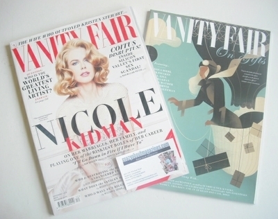 Vanity Fair magazine - Nicole Kidman cover (December 2013)