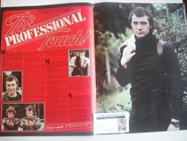Jackie magazine article (Lewis Collins - November 1978)