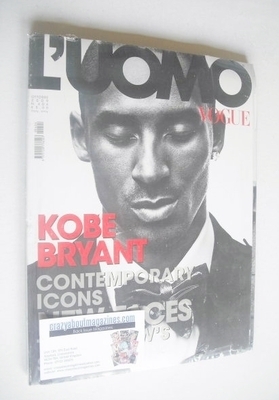 <!--2009-10-->L'Uomo Vogue magazine - October 2009 - Kobe Bryant cover