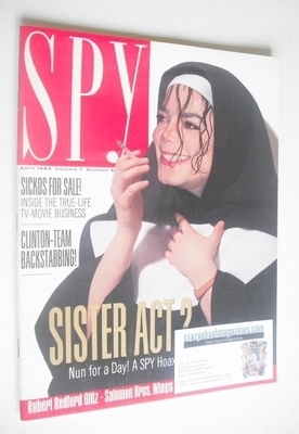 <!--1993-04-->Spy magazine - April 1993 - Michael Jackson cover