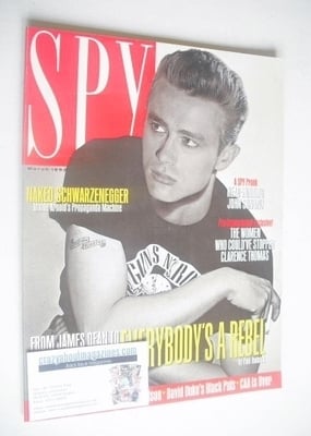 <!--1992-03-->Spy magazine - March 1992 - James Dean cover