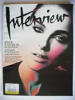 Interview magazine - September 2009 - Natalie Portman cover