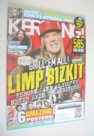 Kerrang magazine - Limp Bizkit cover (14 September 2013 - Issue 1483)
