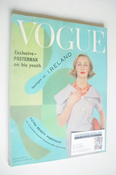 British Vogue magazine - May 1959 (Vintage Issue)