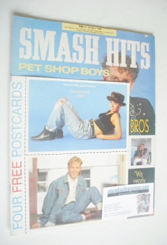 Smash Hits magazine - Pet Shop Boys cover (12-25 July 1989)