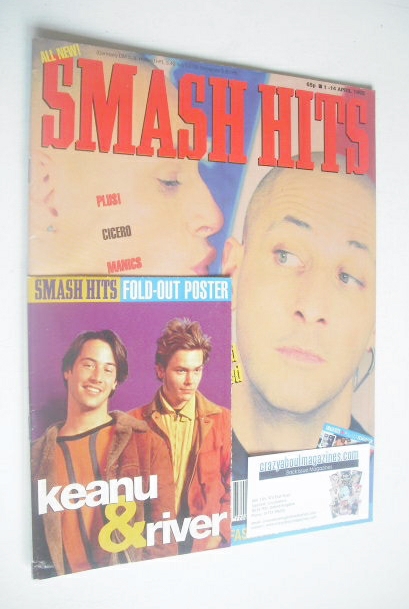 Smash Hits magazine - Right Said Fred (1-14 April 1992)