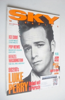 Sky magazine - Luke Perry cover (May 1992)