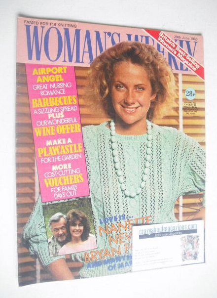 <!--1985-06-29-->Woman's Weekly magazine (29 June 1985 - British Edition)