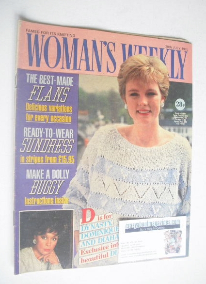 <!--1985-07-20-->Woman's Weekly magazine (20 July 1985 - British Edition)