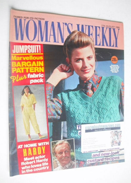 Woman's Weekly magazine (17 August 1985)