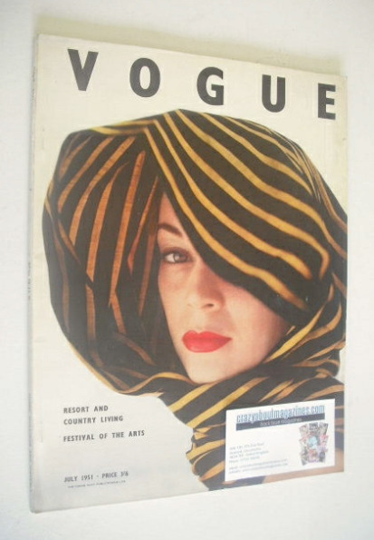 <!--1951-07-->British Vogue magazine - July 1951 (Vintage Issue)