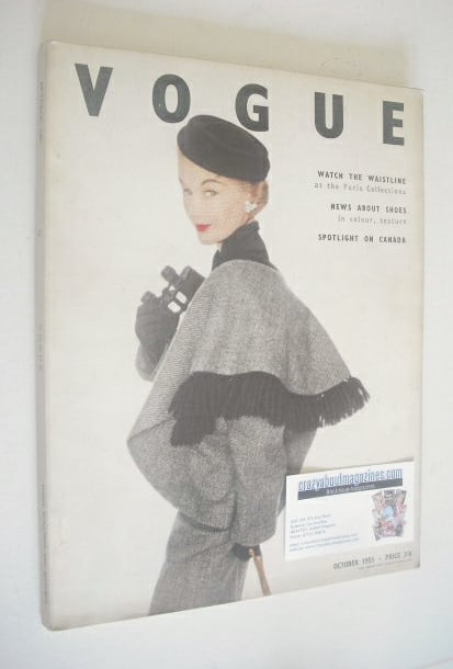 British Vogue magazine - October 1951 (Vintage Issue)
