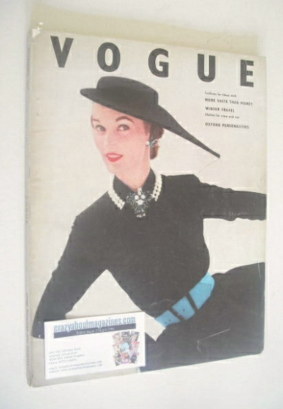 British Vogue magazine - November 1951 (Vintage Issue)