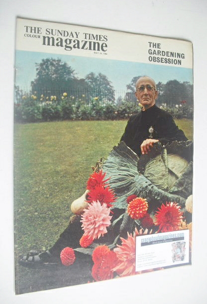 The Sunday Times magazine - The Gardening Obsession cover (24 May 1964)