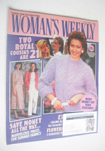 <!--1985-04-27-->Woman's Weekly magazine (27 April 1985 - British Edition)