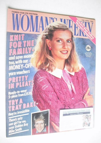 Woman's Weekly magazine (13 April 1985 - British Edition)