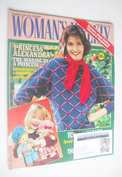 <!--1985-03-30-->Woman's Weekly magazine (30 March 1985 - British Edition)