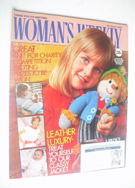 <!--1985-03-09-->Woman's Weekly magazine (9 March 1985 - British Edition)