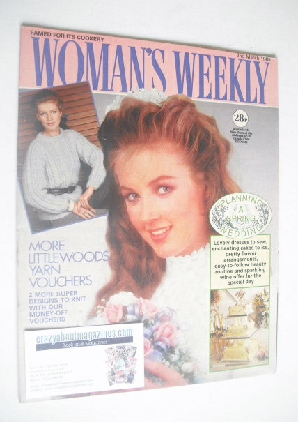 Woman's Weekly magazine (2 March 1985 - British Edition)